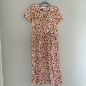 Dawn dress in harvest color